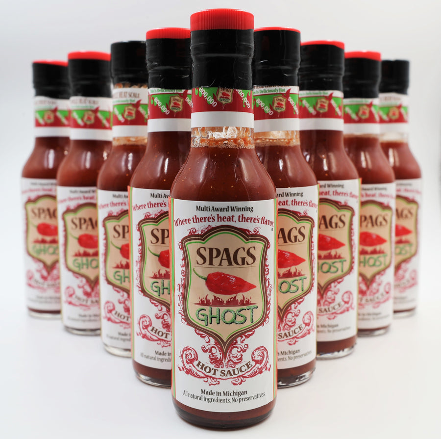 Spags Ghost Hot Sauce 12-Pack