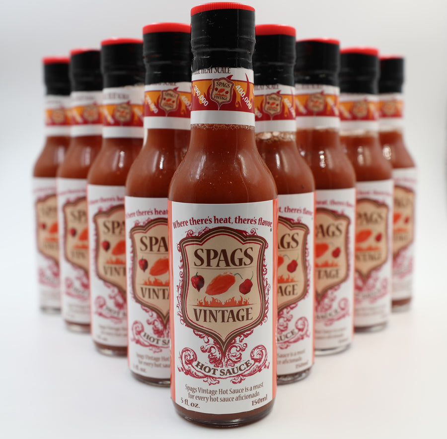 Spags Vintage Hot Sauce 12-Pack